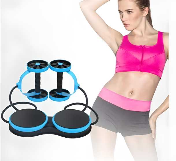 Core Roller Wheel Workout