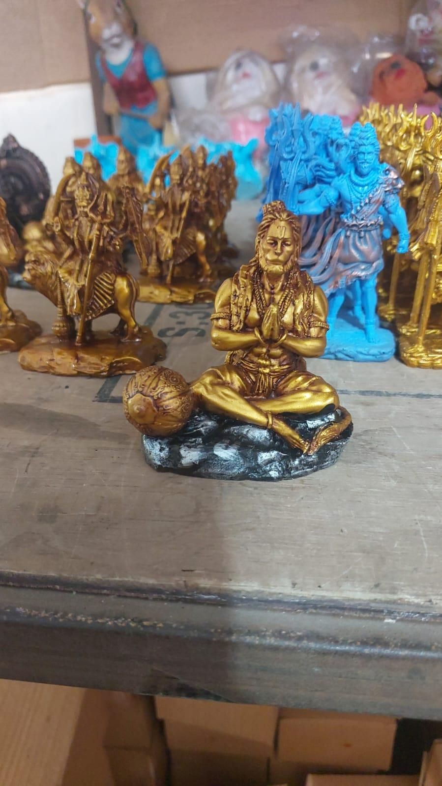 Hanuman Statue - Meditative Pose
