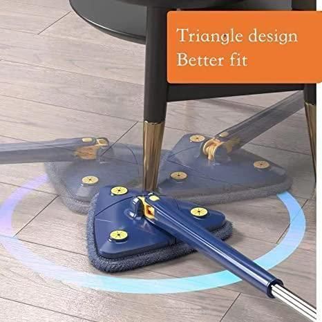 Blue Triangle Cleaning Mop