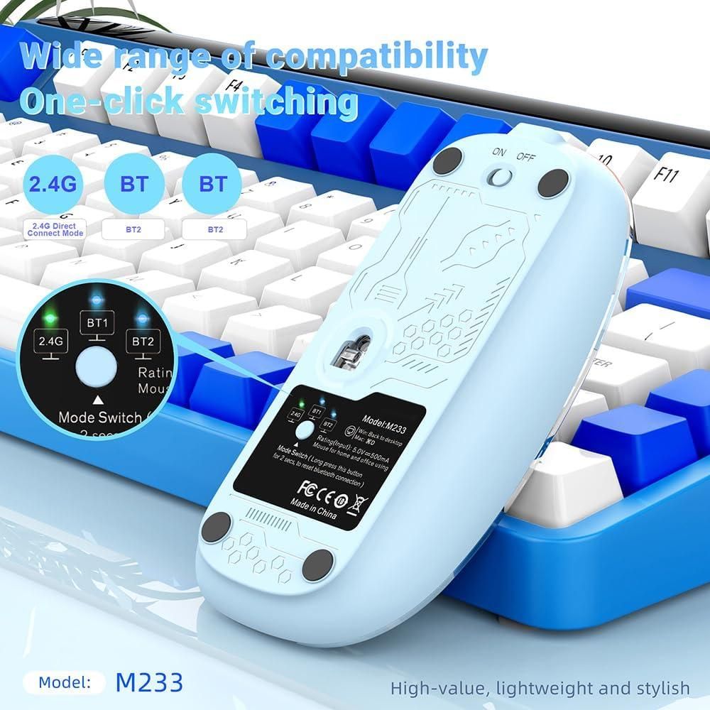 Transparent Rechargeable Mouse