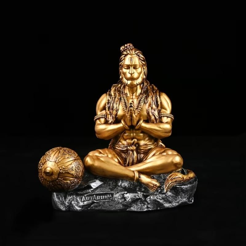 Hanuman Statue - Meditative Pose